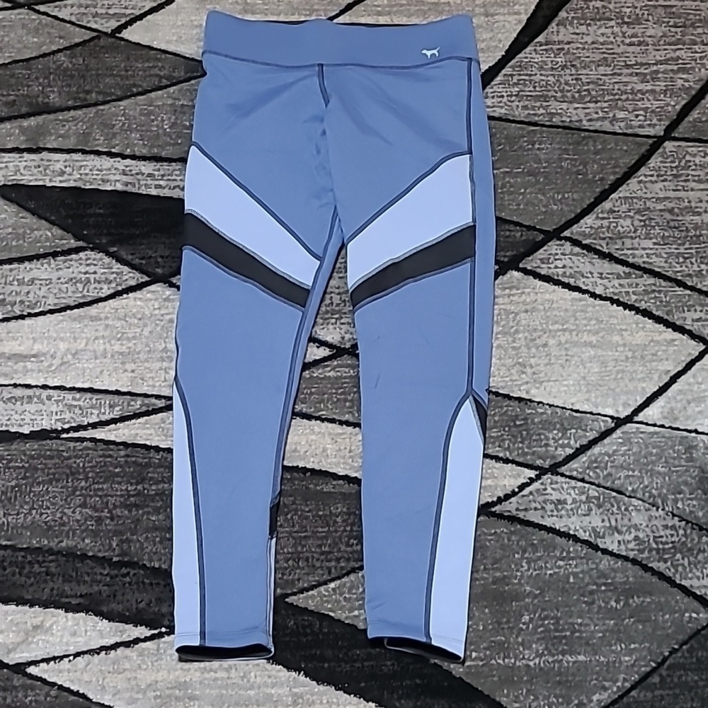 VS PINK 2015 ULTIMATE REVERSIBLE MESH LOGO LEGGINGS - Picture 9 of 15